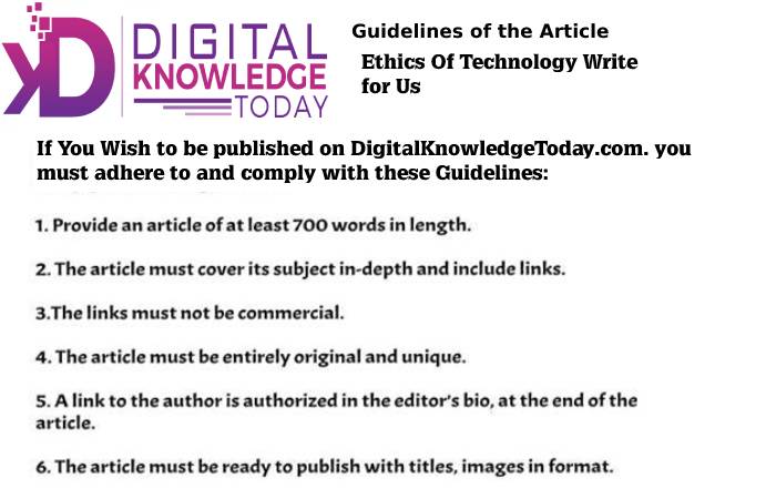 Guidelines of the Article