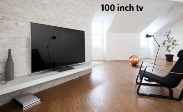 100 inch tv