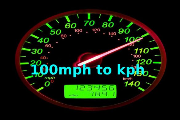 100mph to kph