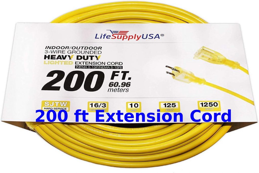 200 ft Extension Cord