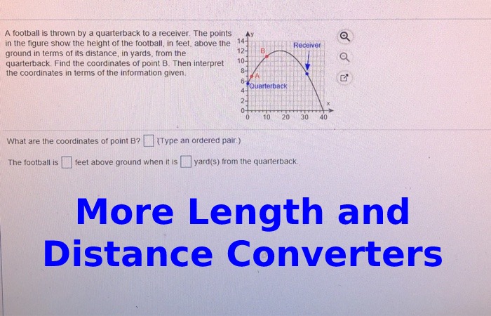 More Length and Distance Converters 150 inches to feet