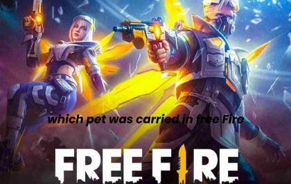 which pet was carried in free Fire