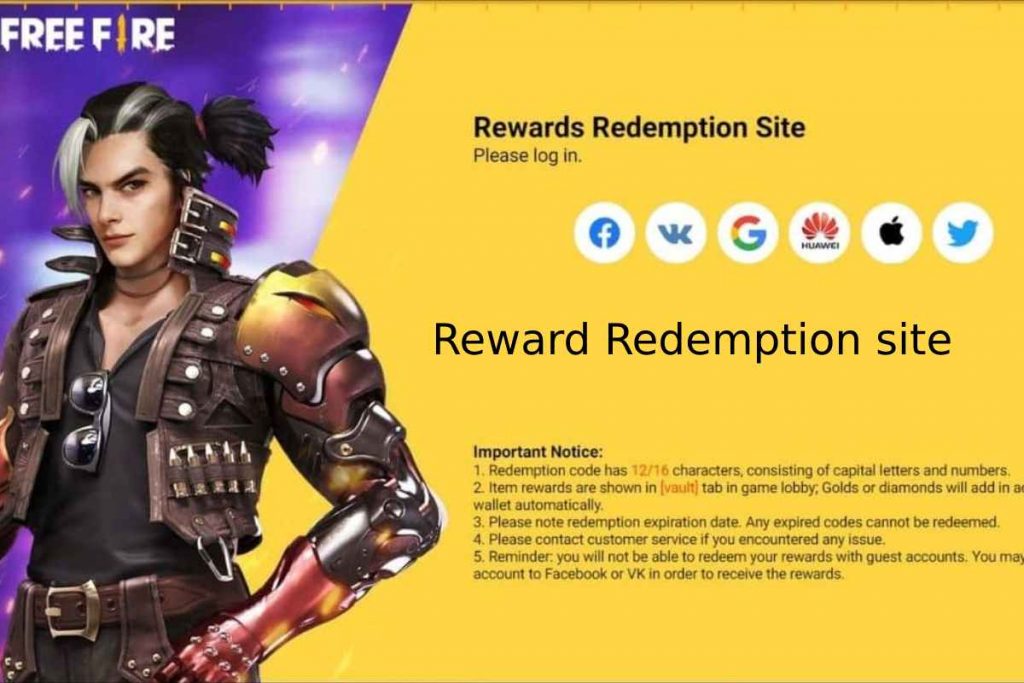 reward redemption site