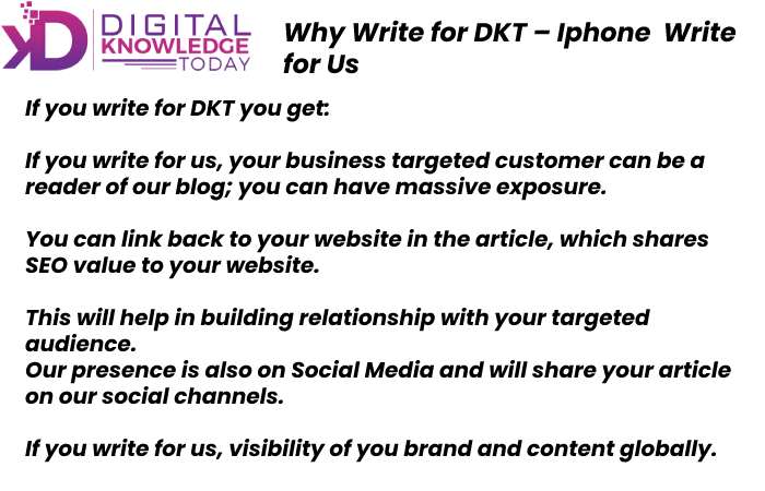 Why write for DKT - Digital Write for us 